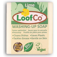 LoofCo Washing-Up Soap Bar Lime- Palm Oil Free 100g