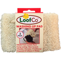 LoofCo Washing-Up Pads x 2 biodegradable plastic-free