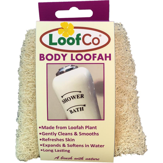 LoofCo Body Loofah Exfoliator Pad Plastic Free