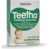 Nelsons Teetha Teething Granules 24 Sachets