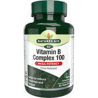 Natures Aid Vitamin B Complex 100 60 Tablets