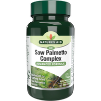 Natures Aid Saw Palmetto Complex 60 Tablets