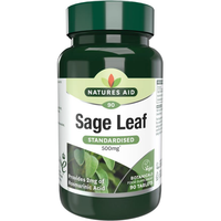 Natures Aid Sage Leaf 90 Tablets