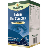 Natures Aid Lutein Eye Complex 90 Tablets