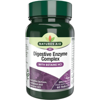 Natures Aid Digestive Enzyme Complex 60 Tablets