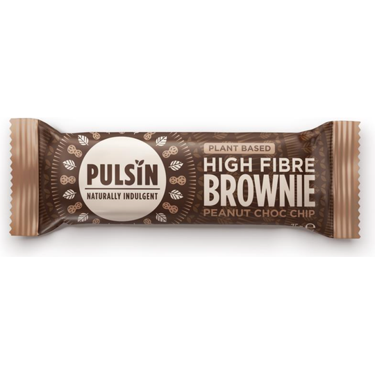 Pulsin Peanut Choc Chip Brownie 35g