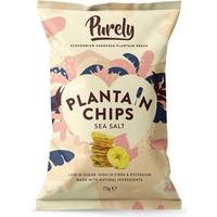 Purely Plantain Chips Sea Salt - Sharing Bag