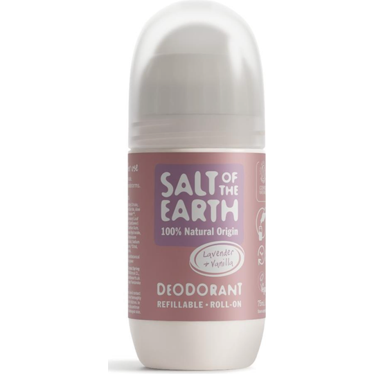 Salt Of The Earth Lavender & Vanilla Natural Refillable Roll-On Deodorant