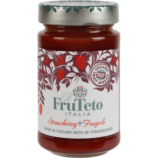 FRUTETO ITALIA ORGANIC STRAWBERRY JAM 250G