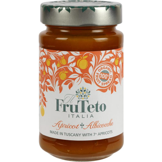 FRUTETO ITALIA ORGANIC APRICOT JAM 250G