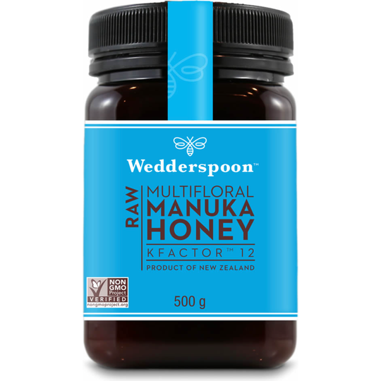 Wedderspoon RAW Manuka Honey KFactor 12+ - 500g