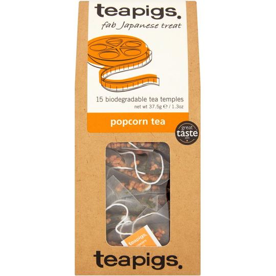 Teapigs Popcorn Tea 15 Biodegradable Tea Bags