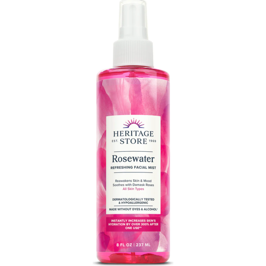 Heritage Store Rosewater Facial Mist 237ml