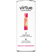 Virtue Yerba Mate Peach & Raspberry 250ml