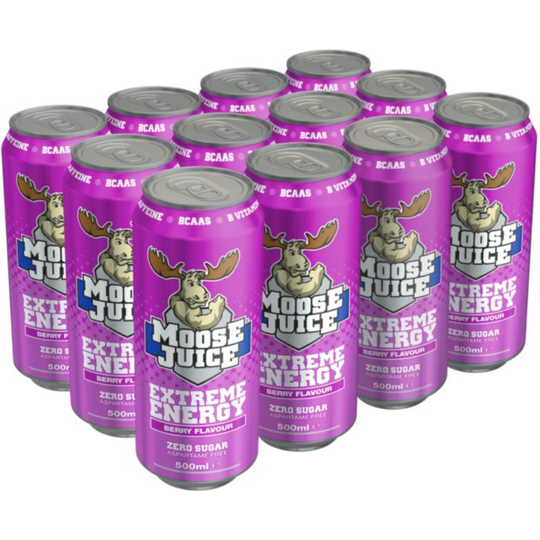 Muscle Moose Moose Juice Berry 12 x 500ml