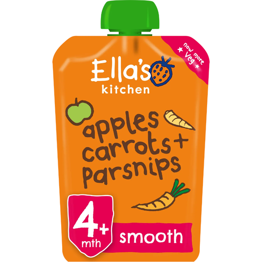 Ella's Kitchen Apples, carrots and parsnips 120g