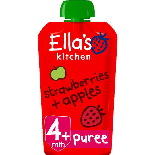 Ella's Kitchen Strawberries and apples 120g