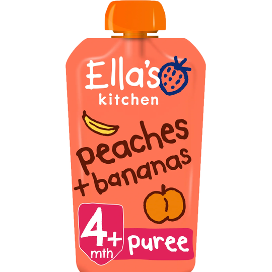 Ella's Kitchens Peaches and bananas 120g