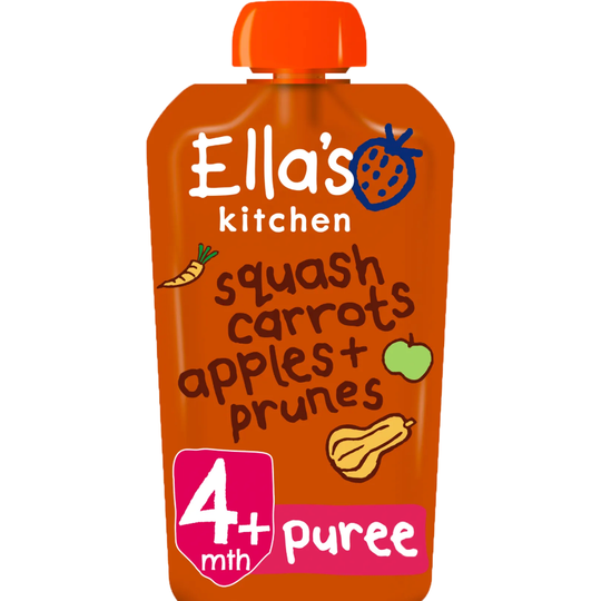 Ella's Kitchen Butternut squash, carrots, apples and prunes 120g