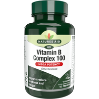 Natures Aid Vitamin B Complex 100 30 Tablets