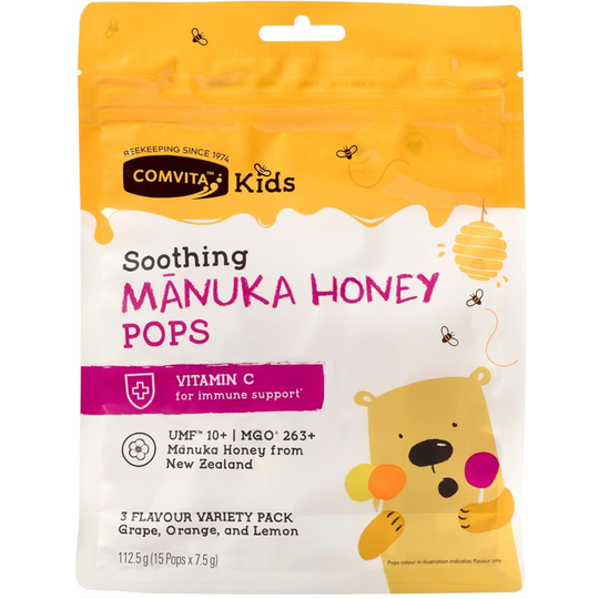 Comvita MGO 263+ (UMF™ 10+) Mānuka Honey Lollipops (pack of 15)