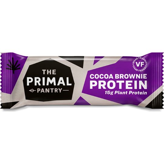 THE PRIMAL PANTRY COCOA BROWNIE PROTEIN BAR (15 X 55G)