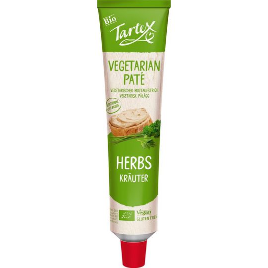 Tartex Organic Herb Pate Tube 200g