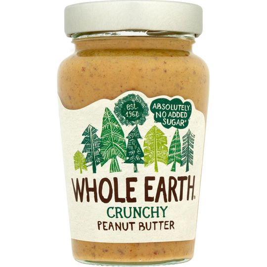 Whole Earth Crunchy Peanut Butter 454g