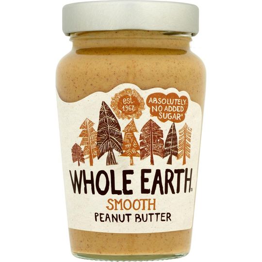 Whole Earth Smooth Peanut Butter 454g