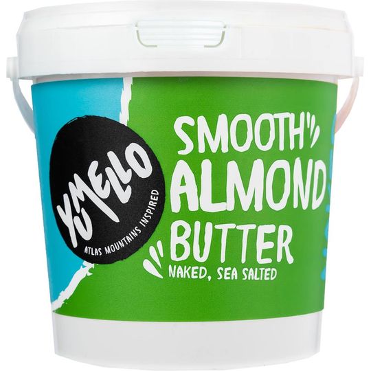 YUMELLO SMOOTH ALMOND BUTTER 1KG