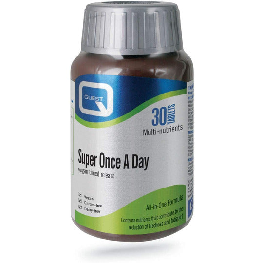 Quest Super Vegan 30 Tablets - Timed Release Once A Day