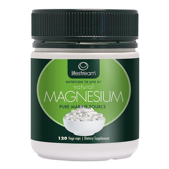 Lifestream Natural Magnesium 120 Capsules
