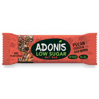 Adonis Natural Low Sugar Pecan Nut Bar 35g